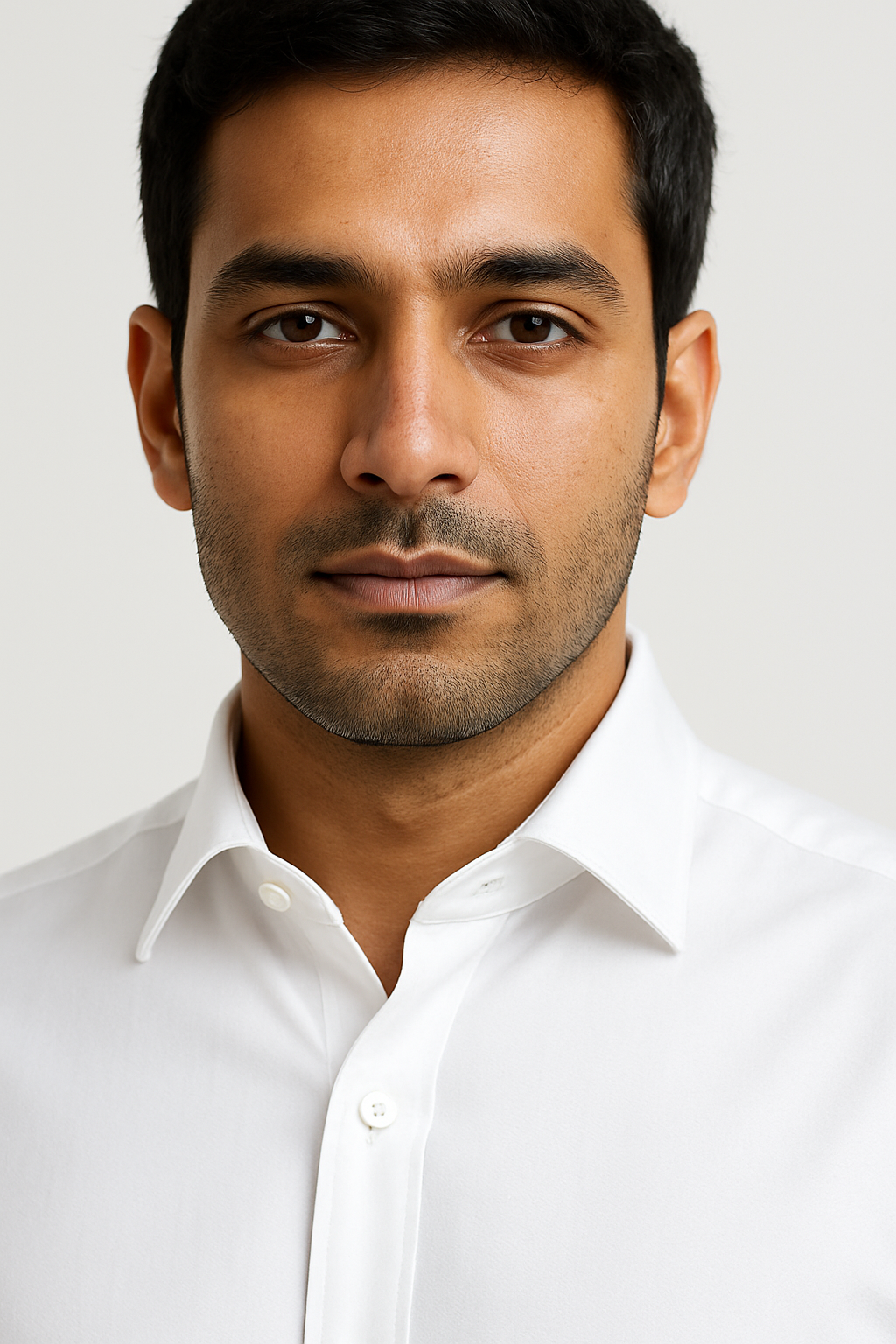 Wardrobe Essential: White Giza Cotton Shirt – Tailored for You