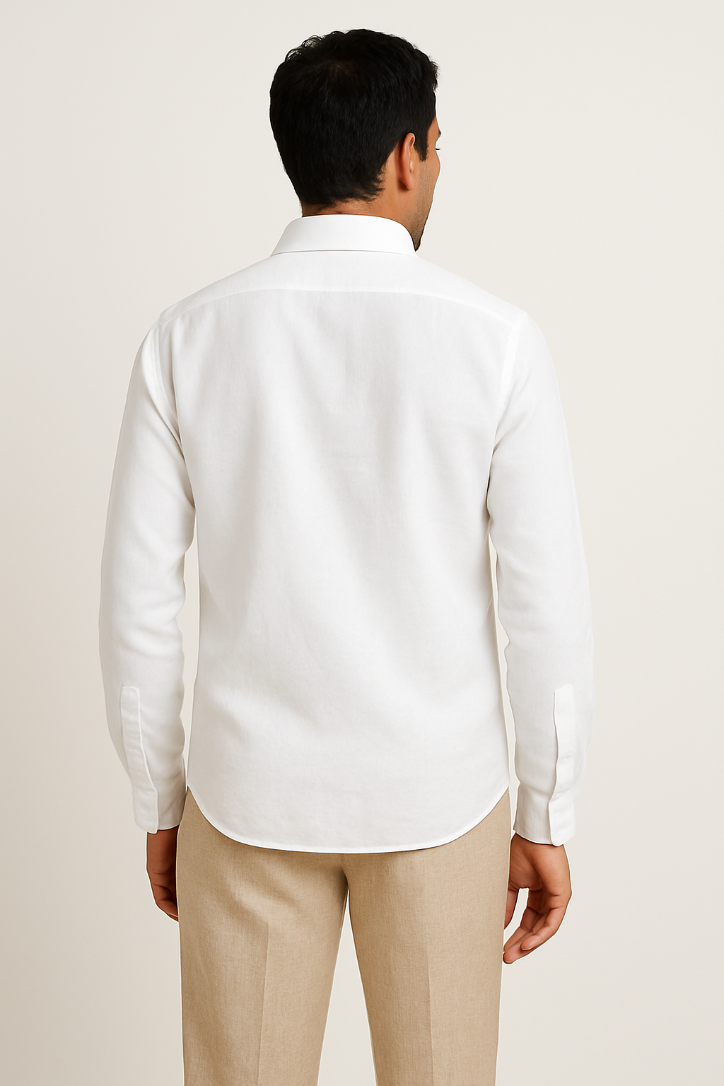 The Ultimate White Linen Shirt – Custom Fit, Pure Class